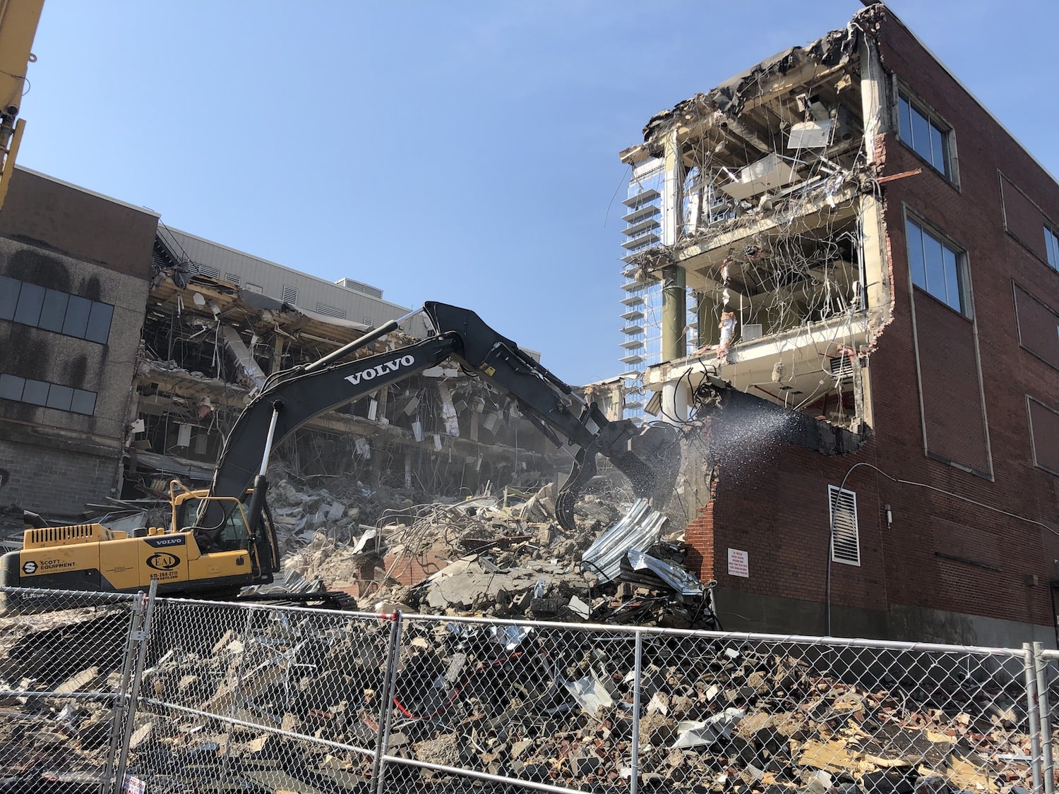 Former Tennessean Newspaper EAI Demolition and Environmental Services