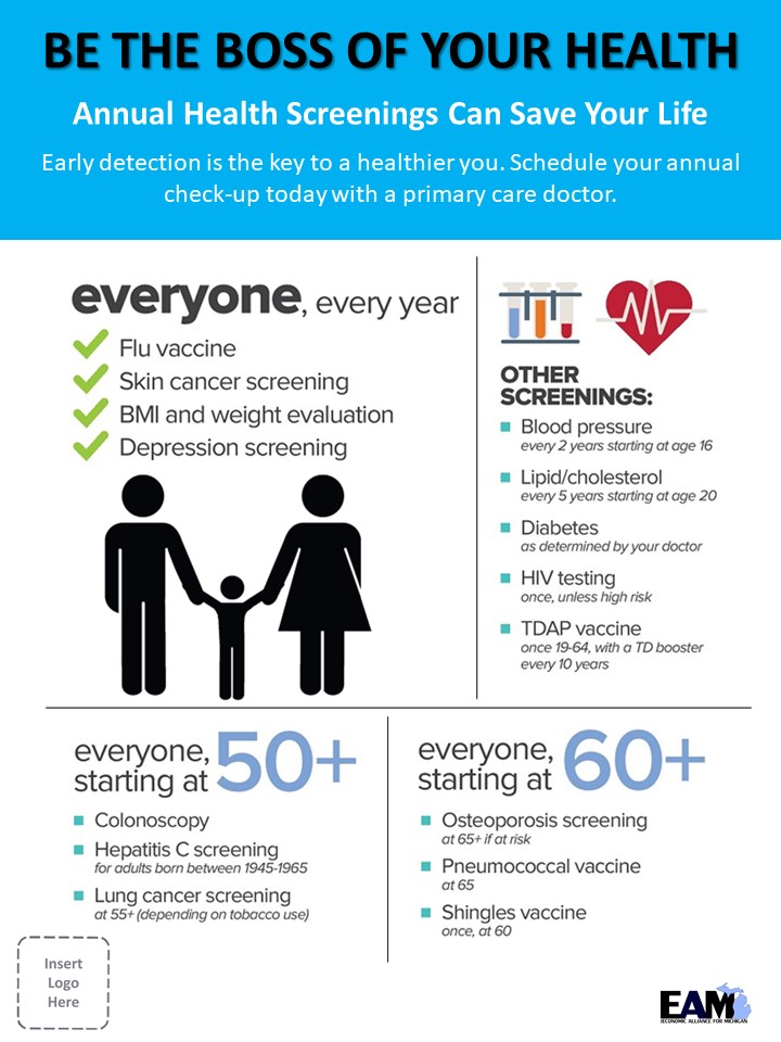 Preventive Care & Screenings Economic Alliance for Michigan