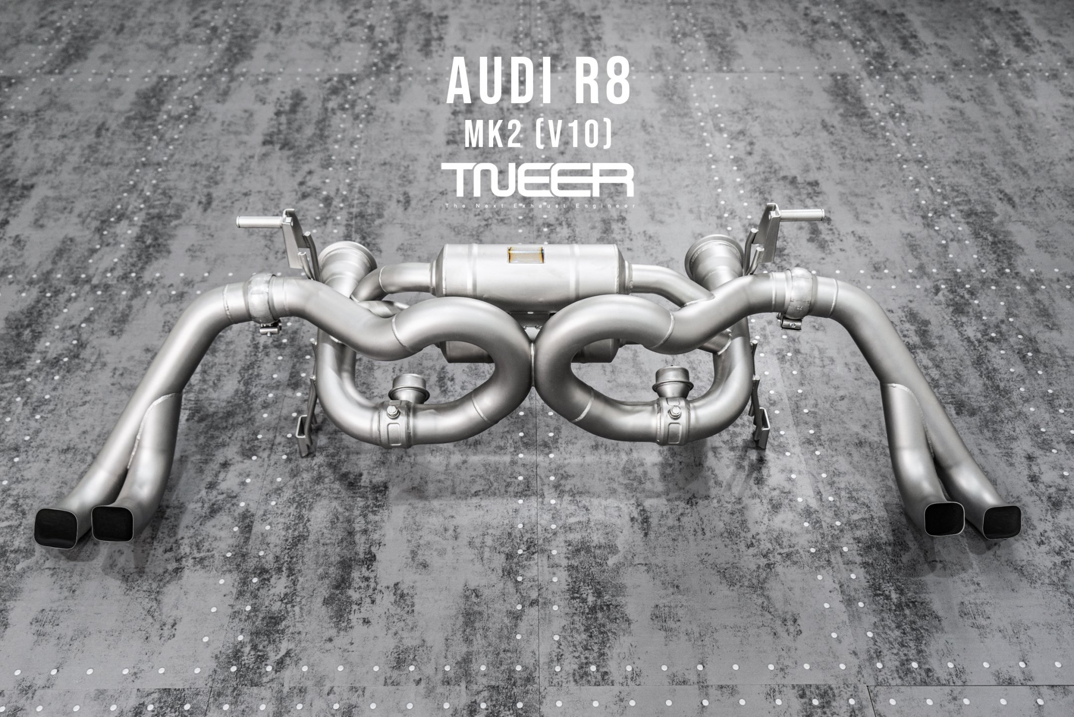 Audi R8 (MK2) V10 TNEER Exhaust System (Valvetronic) Eldens Autobahn