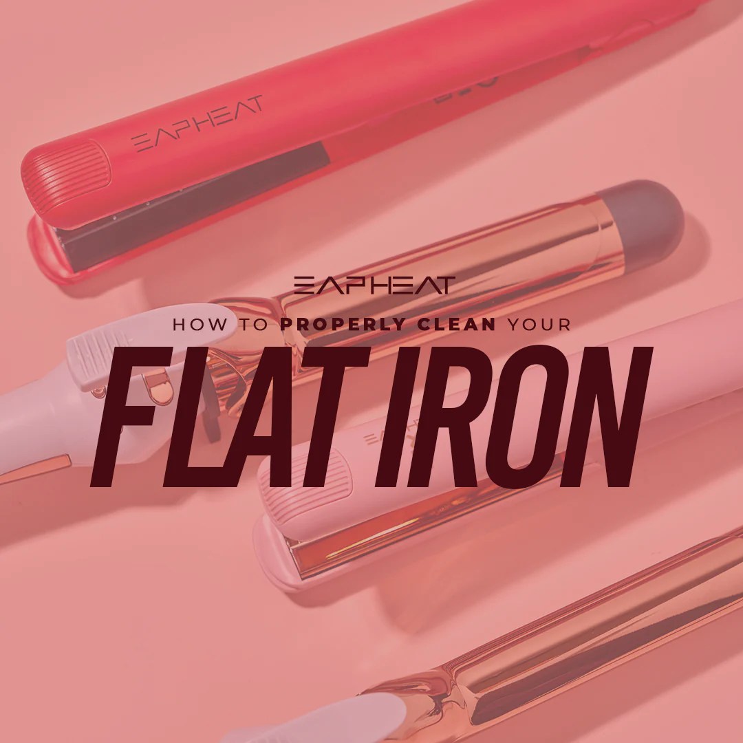 How to properly clean your flat iron