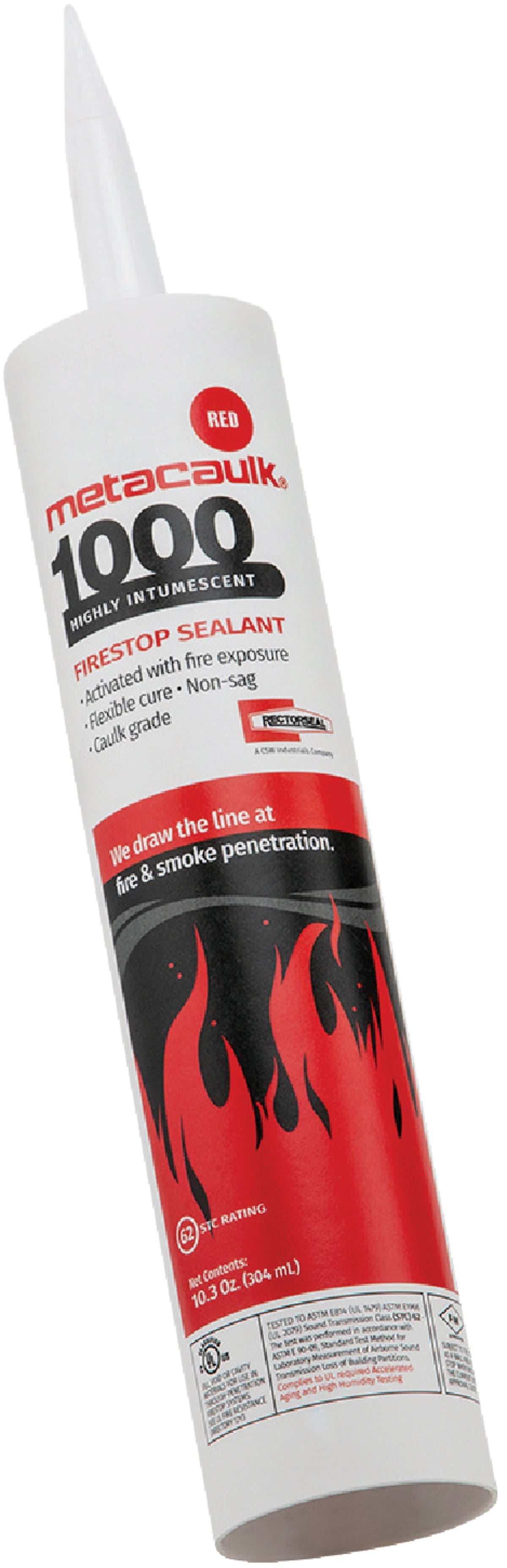 Buy Metacaulk 1000 Red Intumescent Firestop Sealant 10.3 Oz., Red