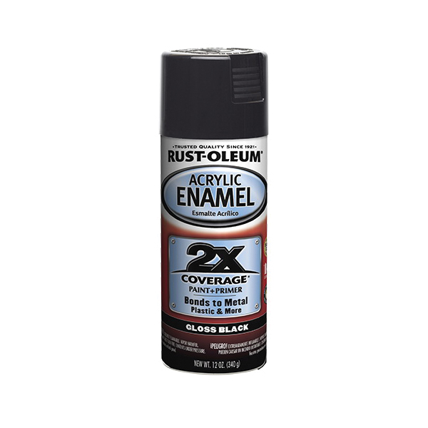 Buy RustOleum 271903 Automotive Spray Paint, Gloss, Black, 12 oz, Can