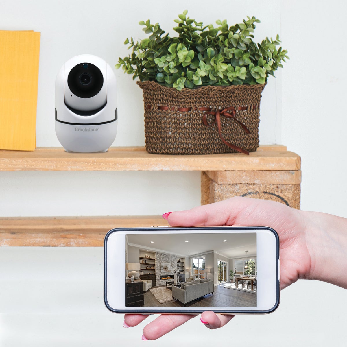 Buy Brookstone WiFi Security Camera White