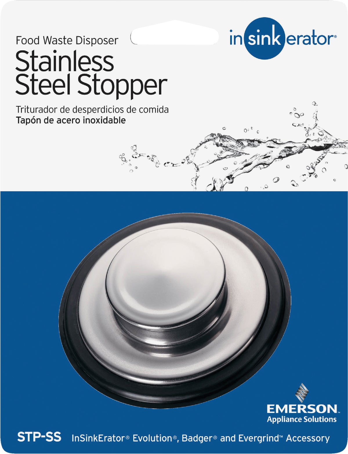 Buy Insinkerator SS Disposer Stopper 31/4 In.