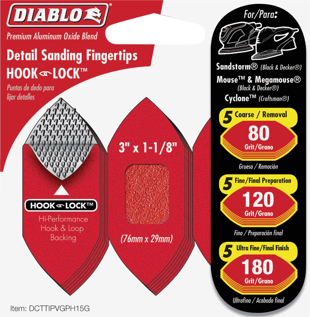 Buy Diablo Detail Fingertips Mouse Sandpaper