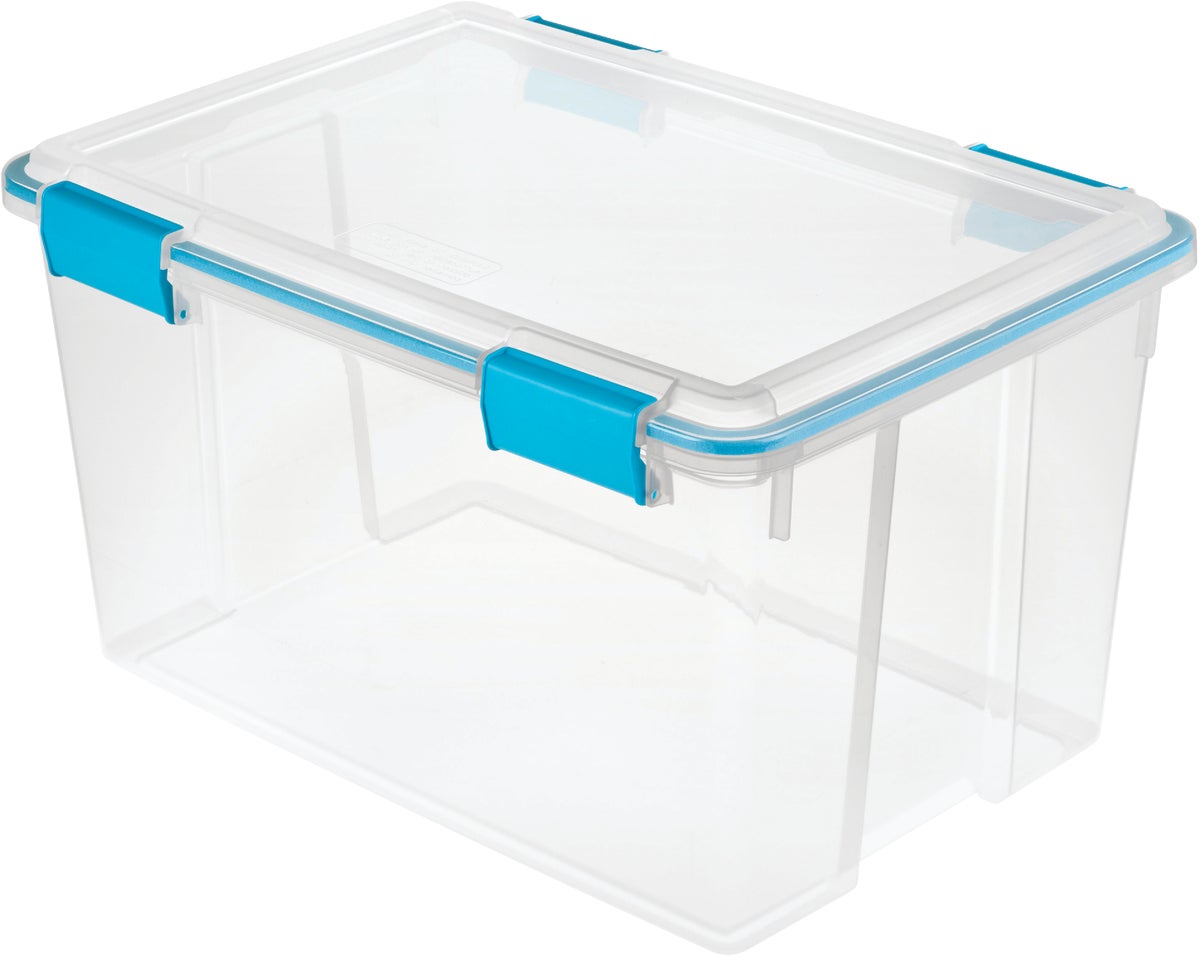 Buy Sterilite Gasket Storage Tote 54 Qt., Clear
