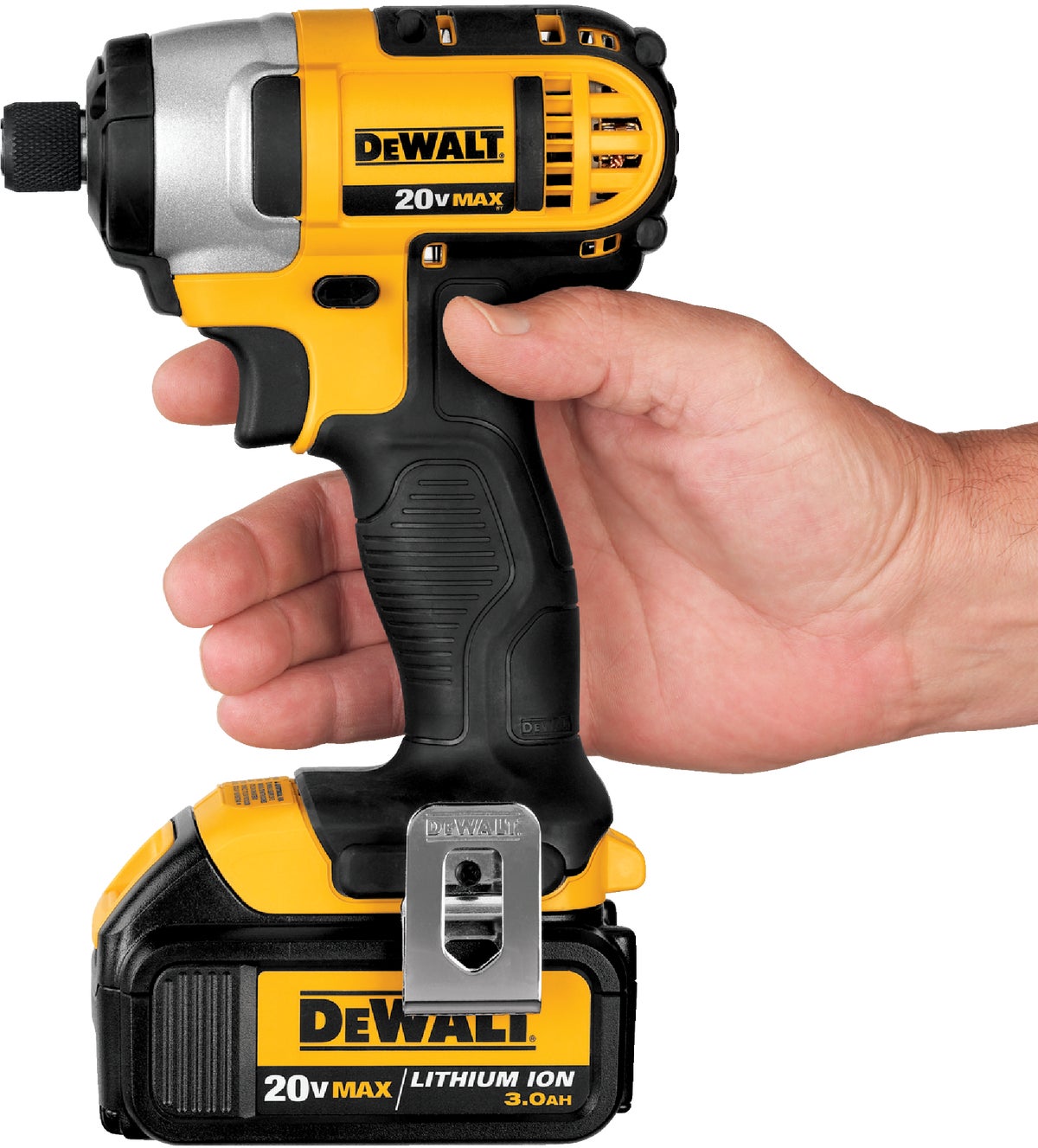 Buy DeWalt 20V MAX LithiumIon Cordless Impact Driver Kit 1/4 In. Hex