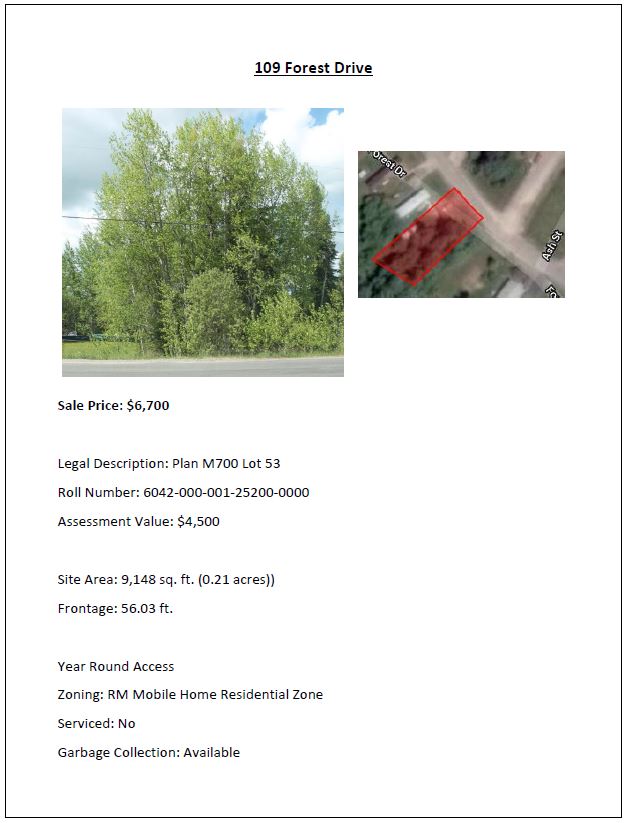Residential Property for Sale Ear Falls, Ontario