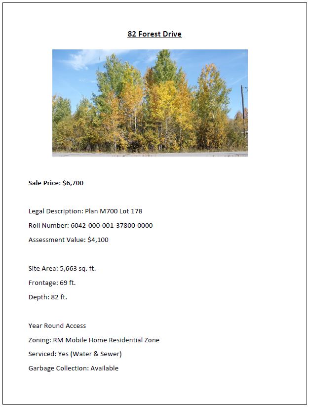 Residential Property for Sale Ear Falls, Ontario