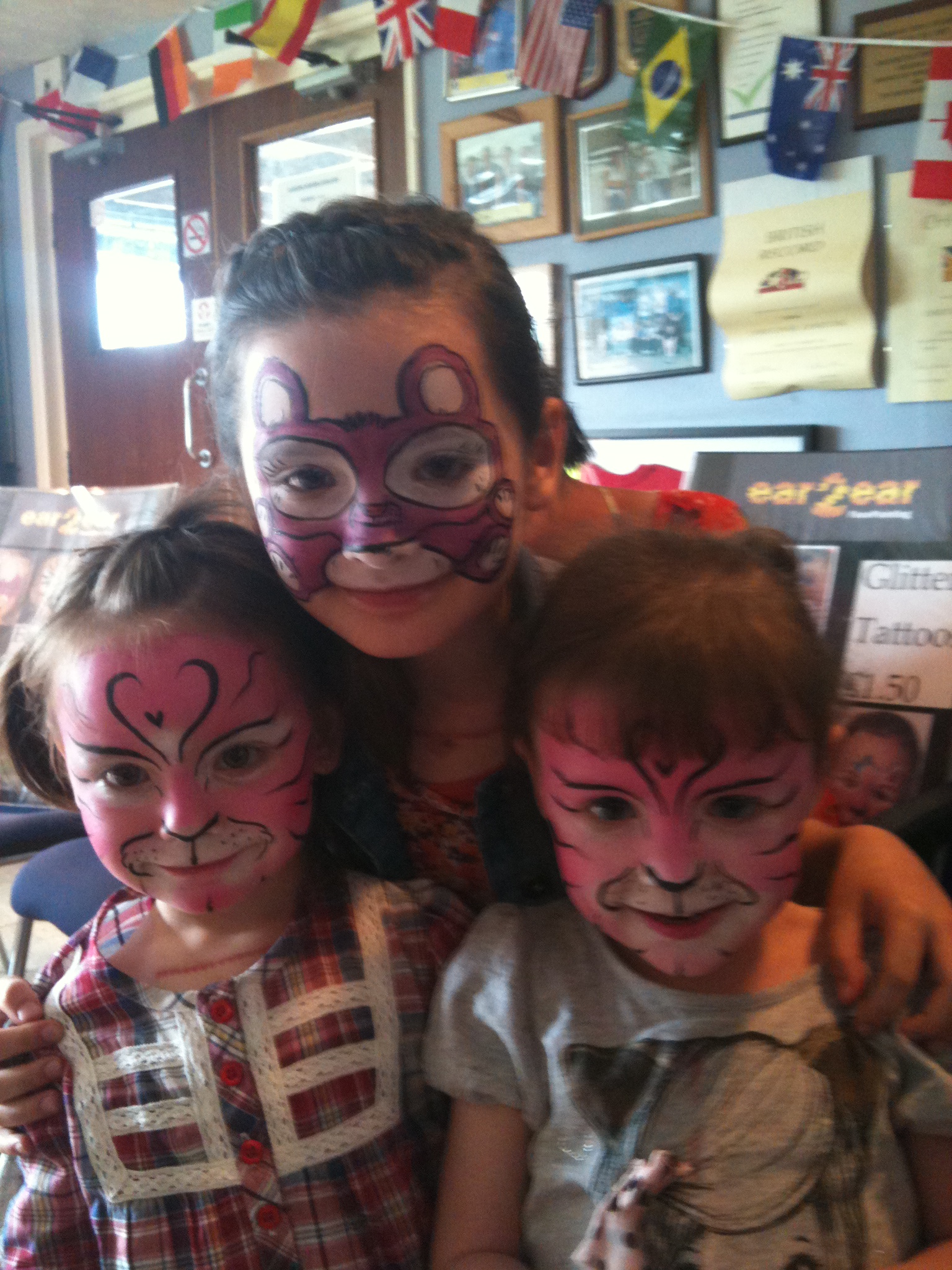 ear2ear Face Painting at St Rocco’s Dragon Boat Race, Howley lane