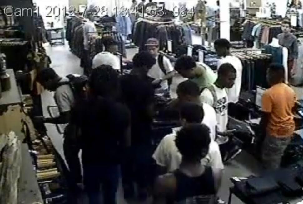 Retail Store On Chicago's South Side Hit By Flash Mob Robbery