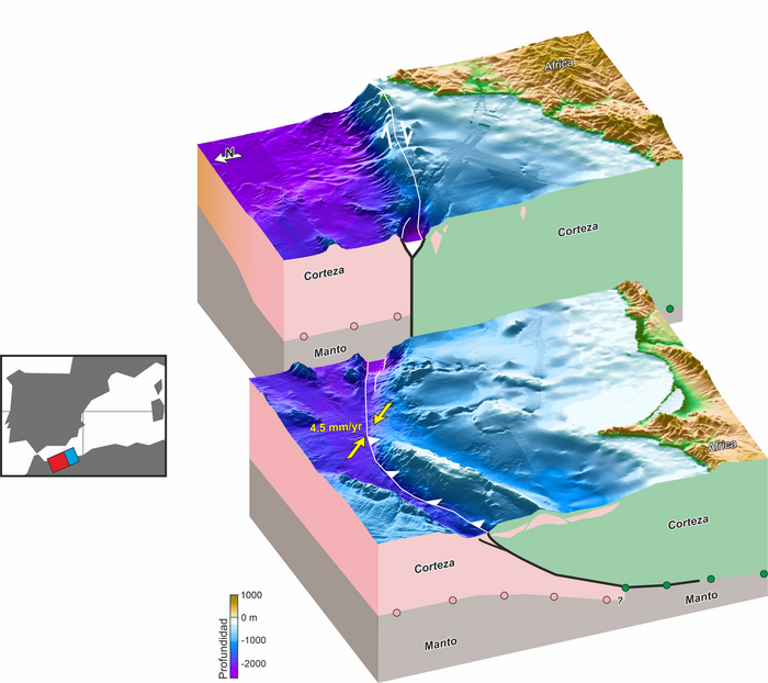 The plate boundary between Africa and the Ibe EurekAlert!