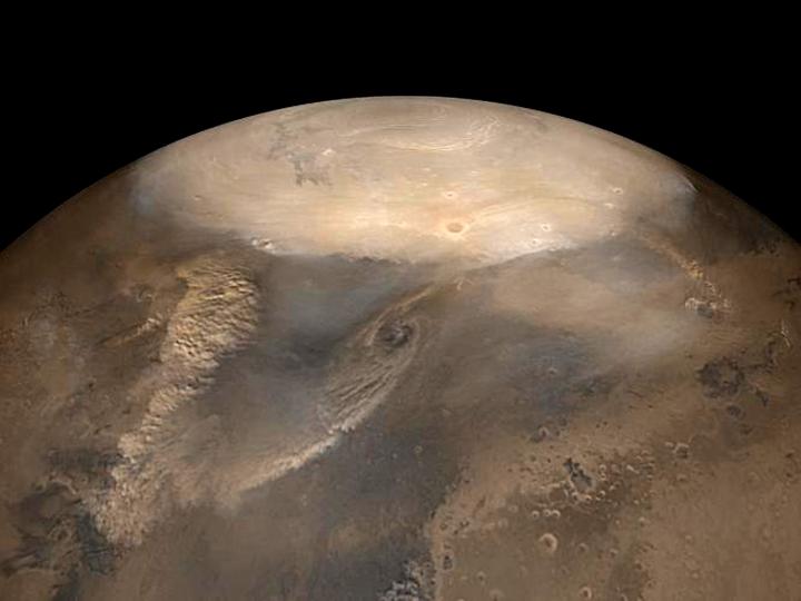 Dust Storms on Mars [IMAGE] EurekAlert! Science News Releases