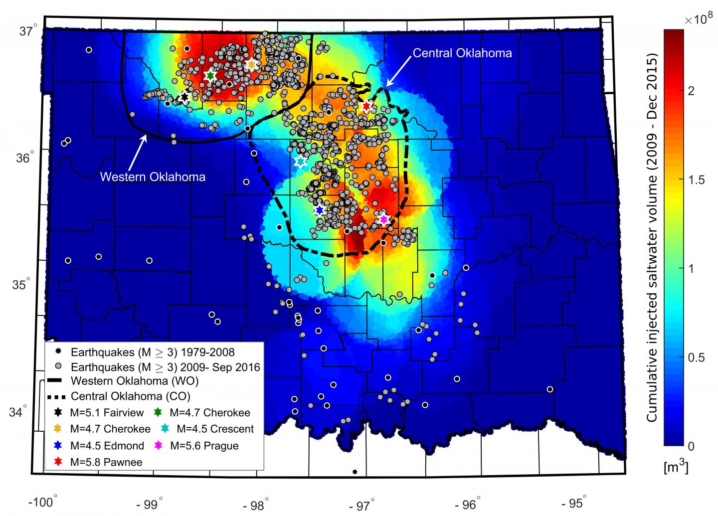 Manmade earthquakes in Oklahoma on the declin EurekAlert!