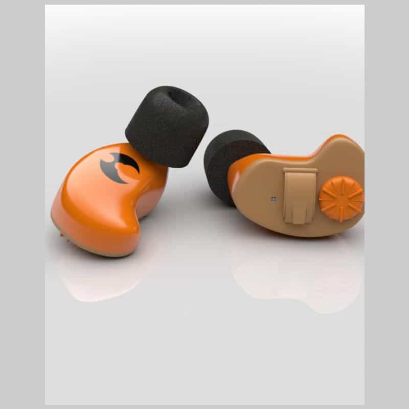 SHOTHUNT Wireless Electronic Earplugs For Shooting EAR Customized Hearing Protection