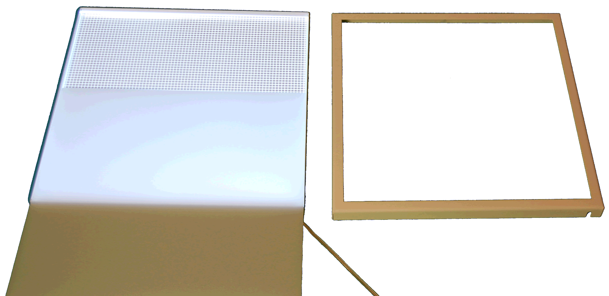 Onyx and Glass Backlight Display Box Small, Portable, Efficient, LumaPex