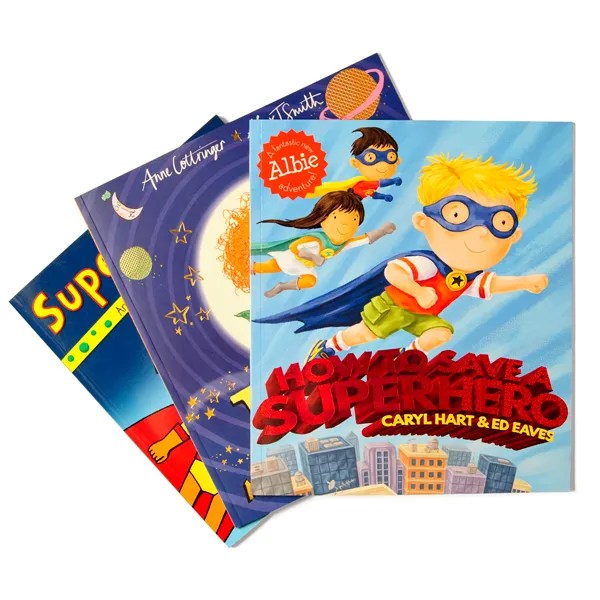 Superhero Story Book Set Early Excellence