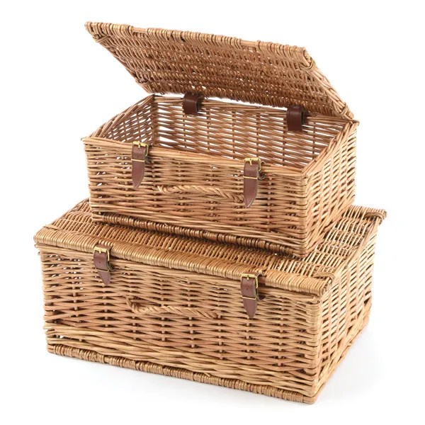 Set of Hampers Picnic Baskets in Willow Early Excellence