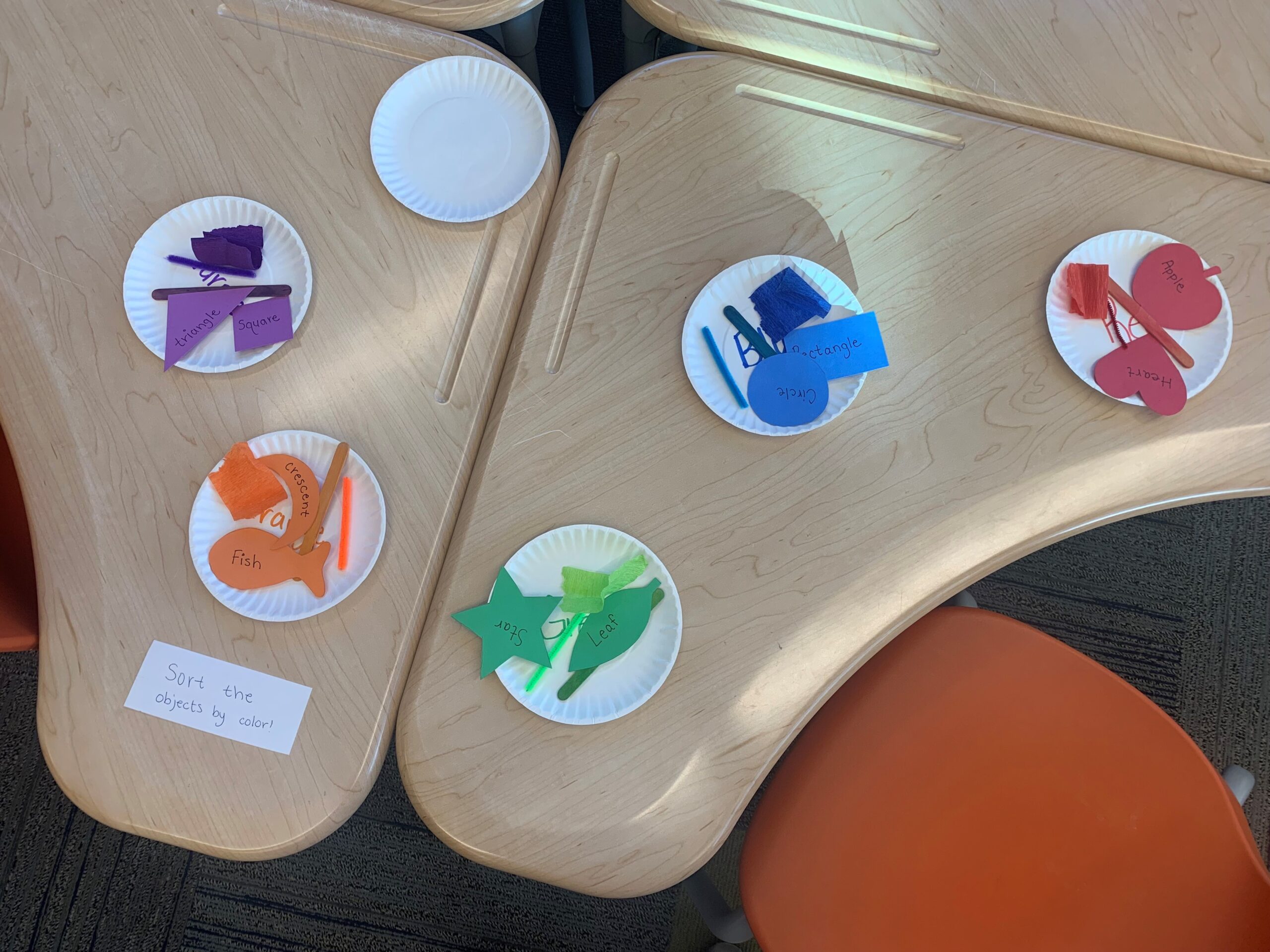 Tabletop Activity Color Sorting Early Literacy Librarian