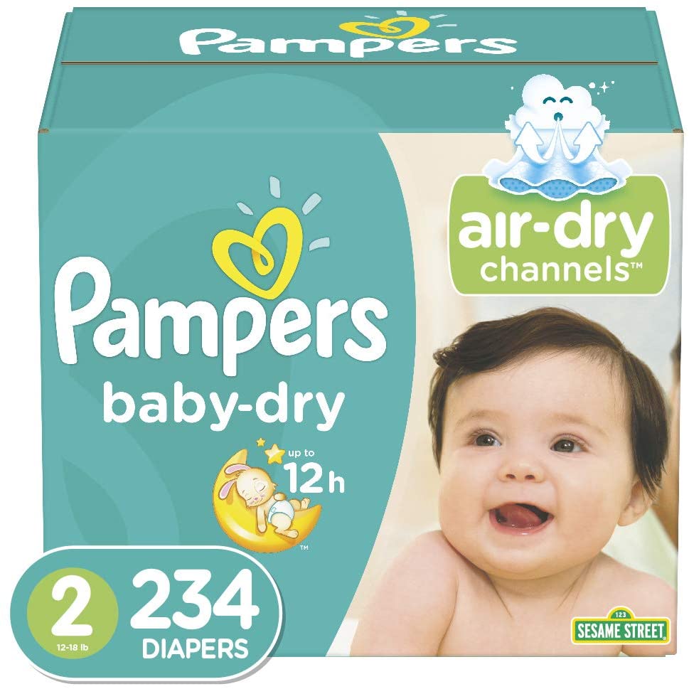 Pampers Diaper Size 2, 234 Count Earlyyears website