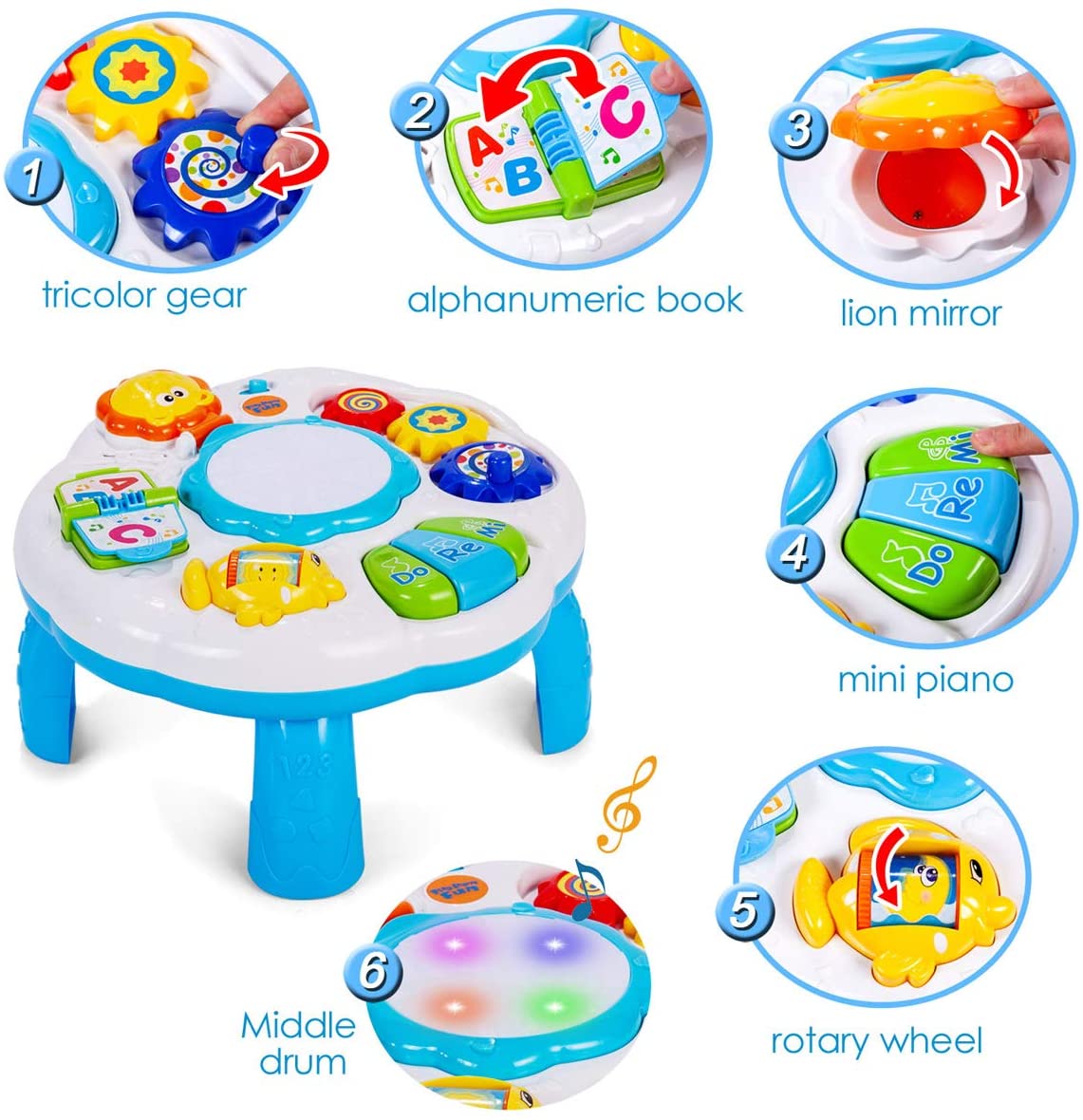 Tot Kids Baby Activity Table Earlyyears website