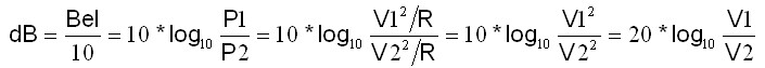 dB Calculator