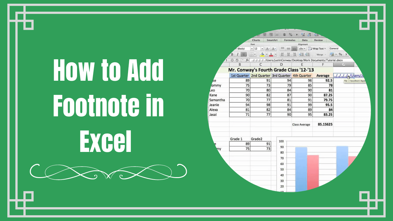 How to Add Footnote in Excel How to Guide Earn and Excel