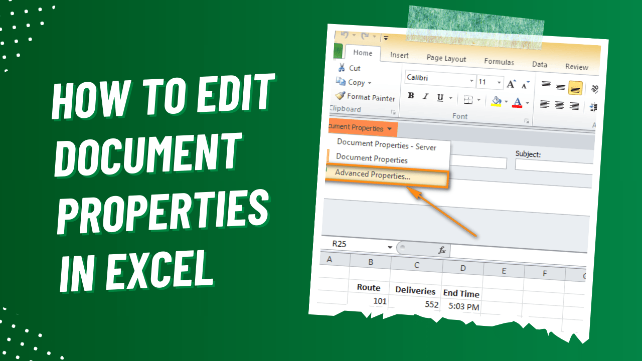 How to Edit Document Properties in Excel The Ultimate Guide Earn and