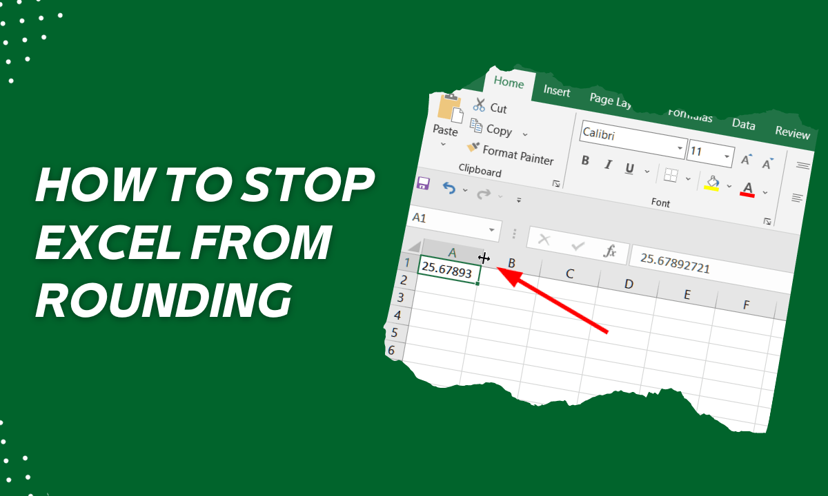 How to Stop Excel from Rounding A Comprehensive Guide Earn and Excel