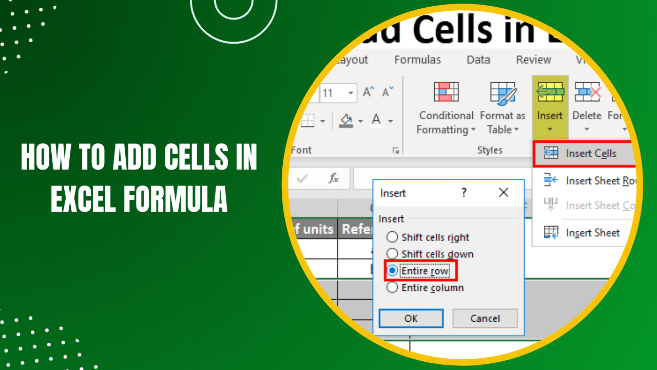 Mastering Excel Formulas How to Add Cells in Excel Formula and Why It
