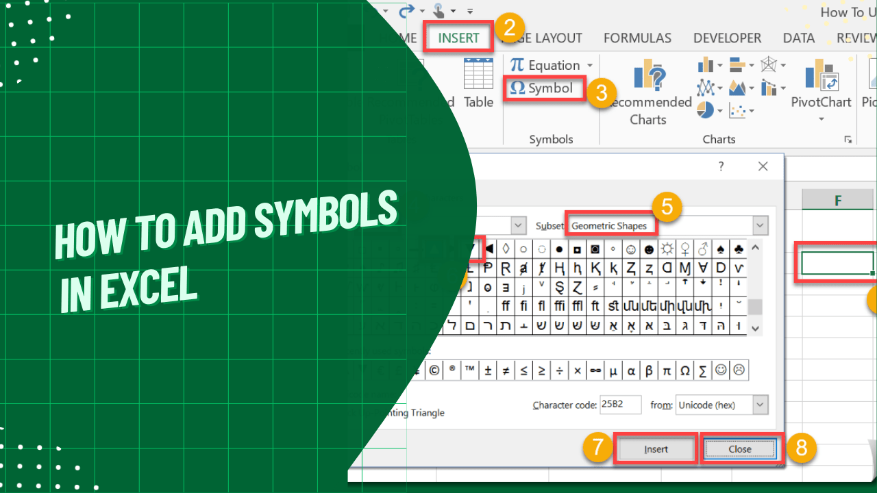 How to Add Symbols in Excel for Enhanced Data Presentation Earn and Excel