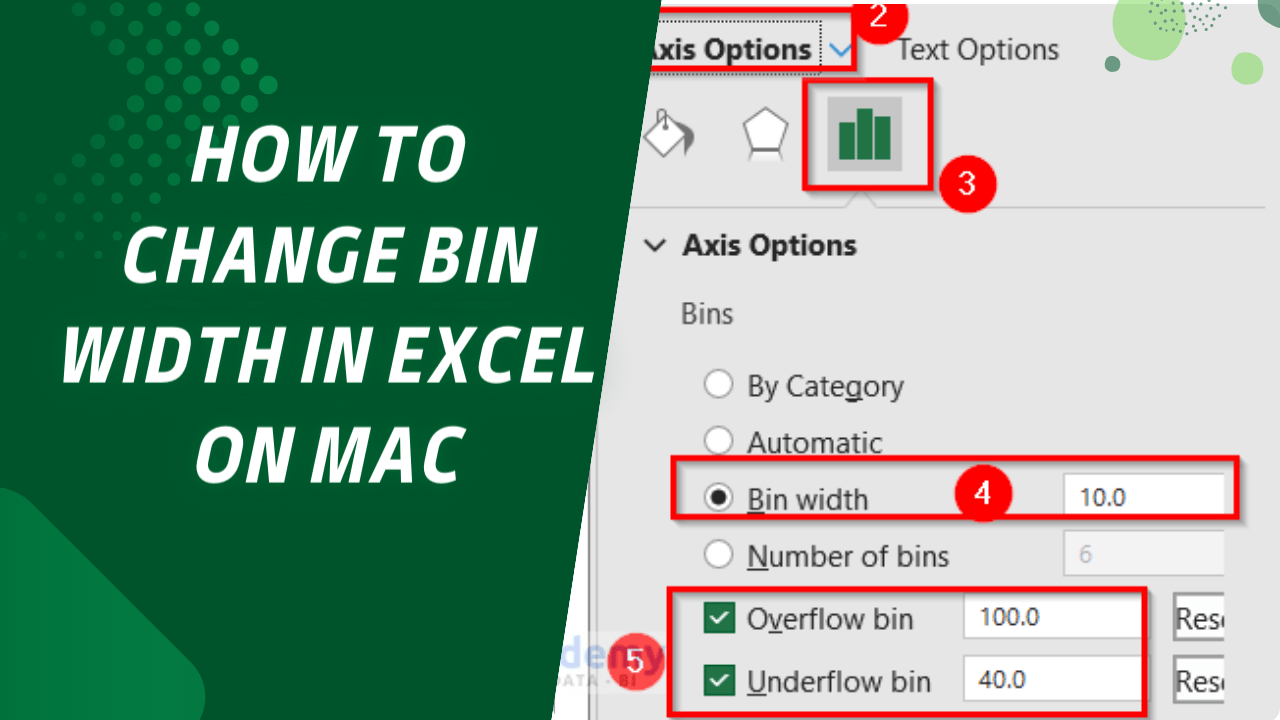 How to Change Bin Width in Excel on MAC Earn and Excel