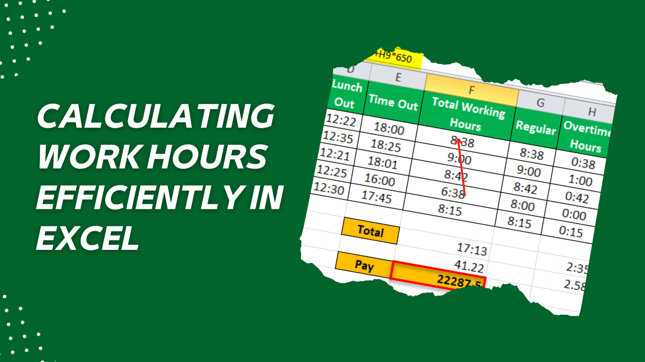 Comprehensive Guide Calculating Work Hours Efficiently in Excel