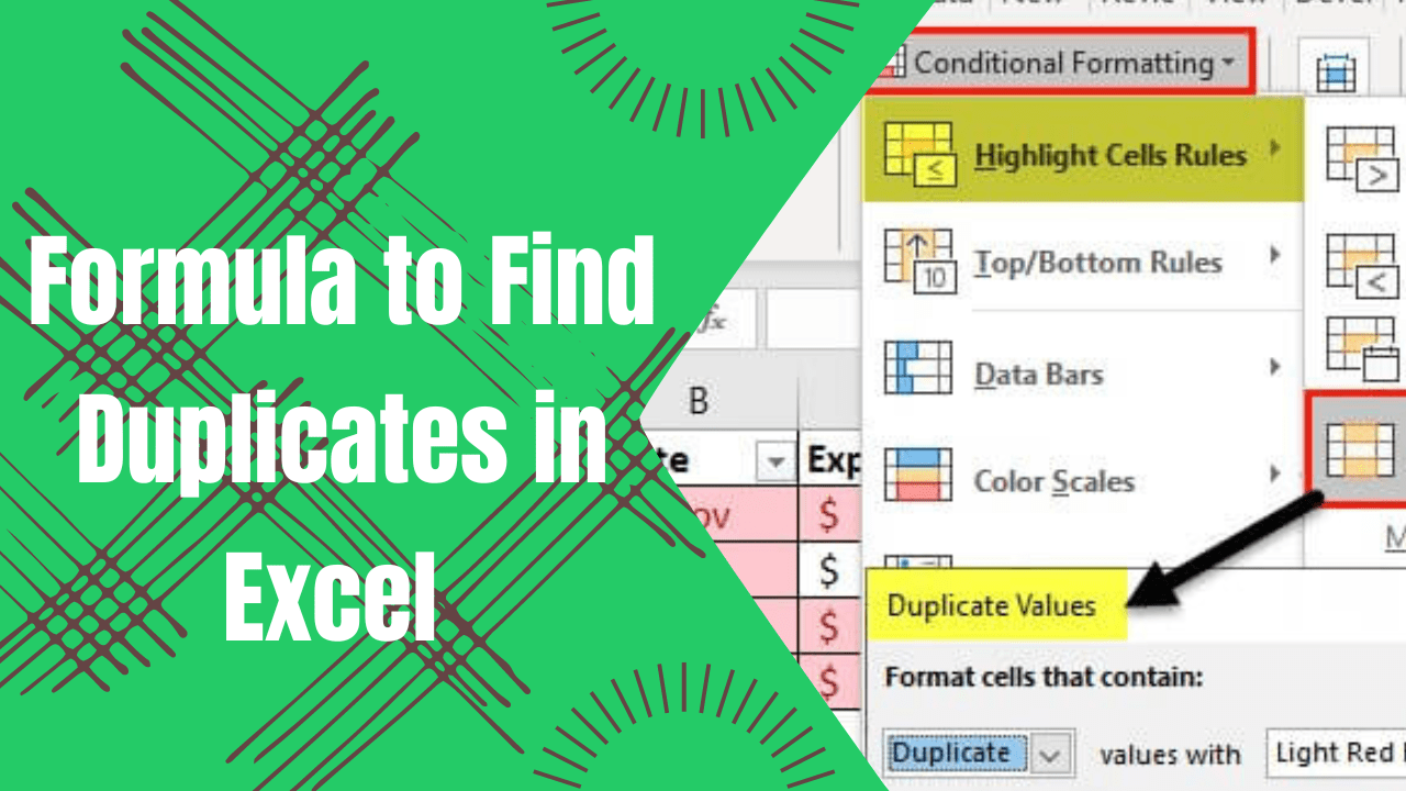 Formula to Find Duplicates in Excel How to Identify Duplicates Earn
