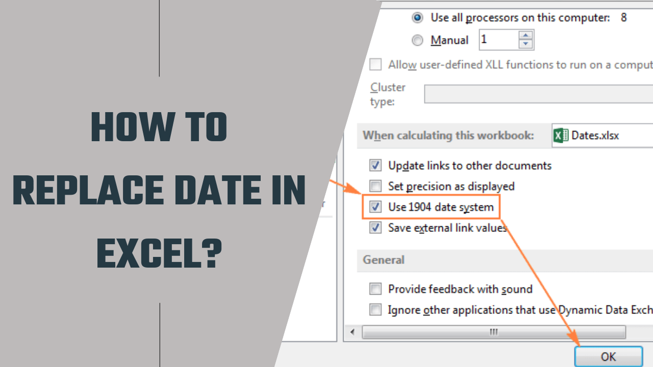 How to Replace Date in Excel? Earn & Excel