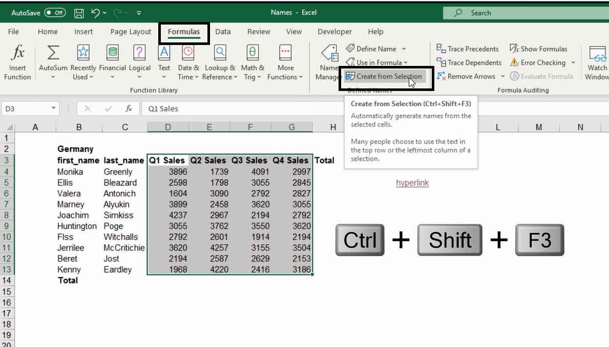 How To Create Name Range In Excel Earn & Excel