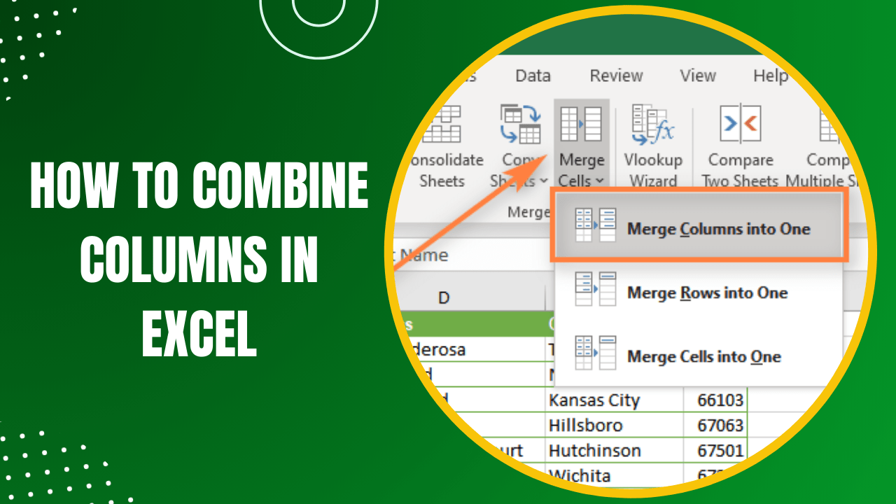 How to Combine Columns in Excel with a Space Tips and Tricks Earn
