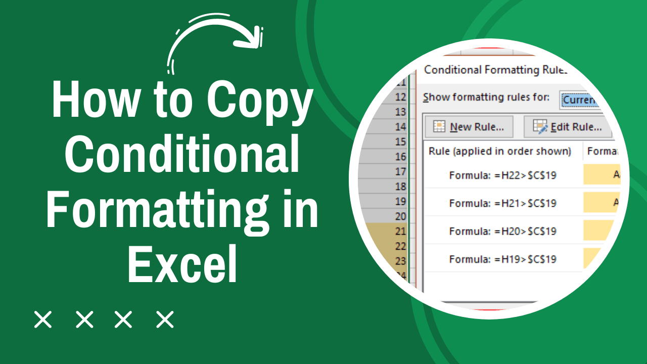 How to Copy Conditional Formatting in Excel Earn & Excel