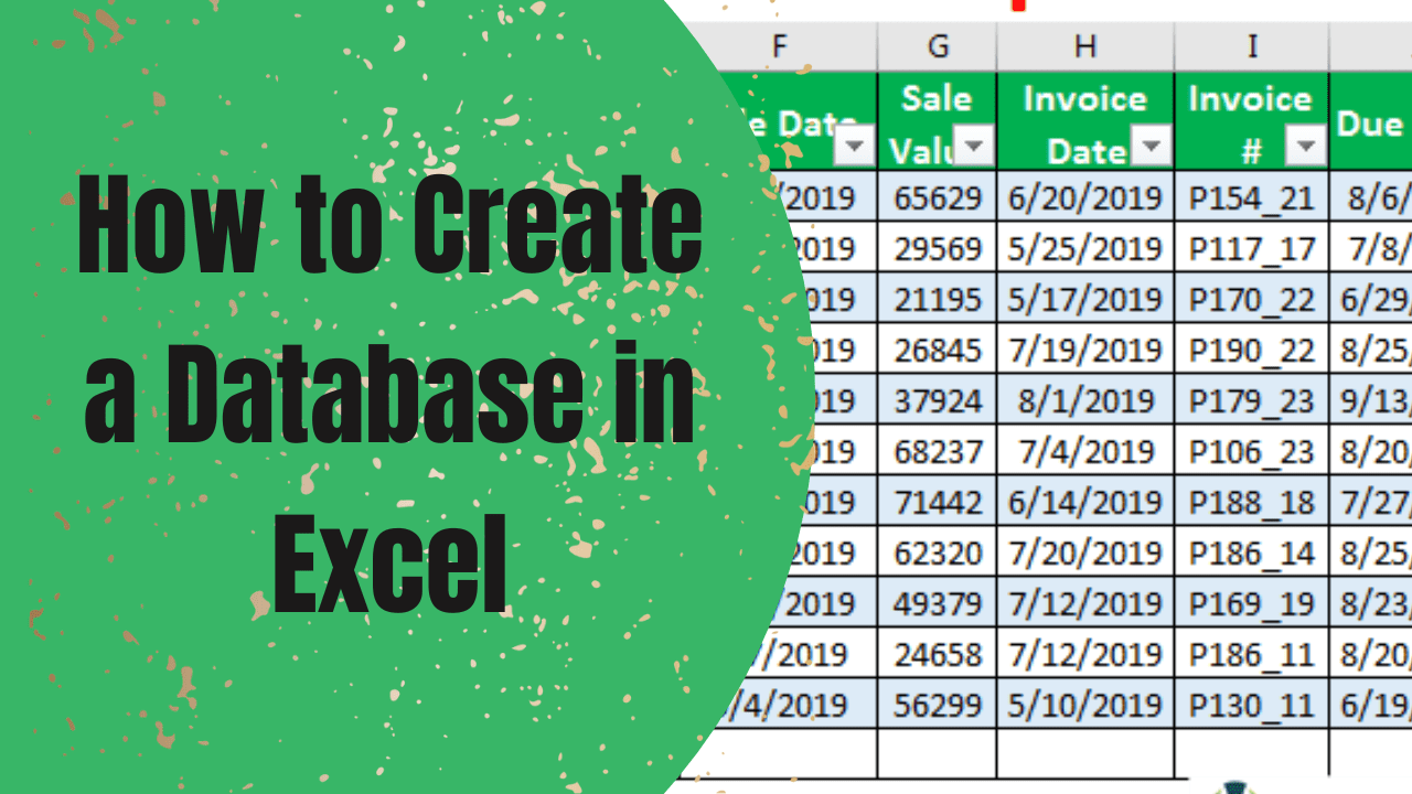 How to Create a Database in Excel A Brief Guide Earn & Excel