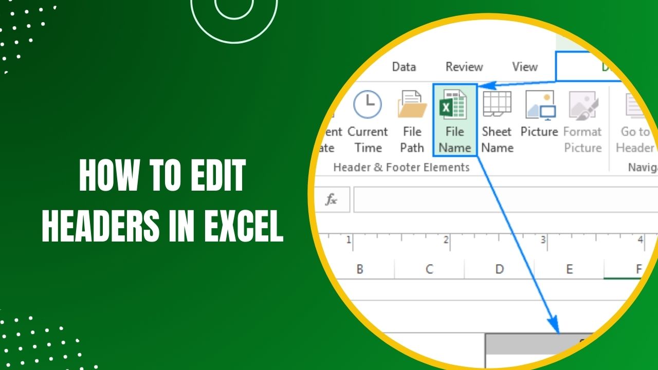 How to Edit Headers in Excel A StepbyStep Guide Earn & Excel