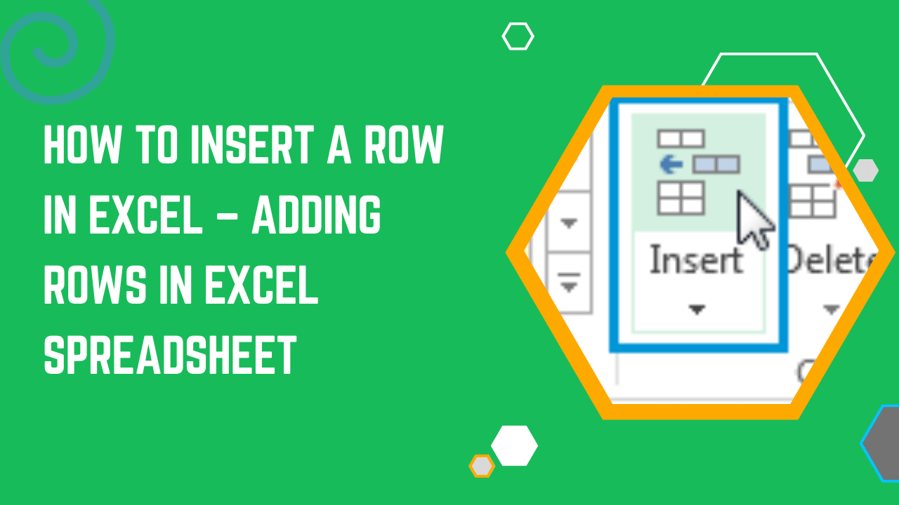 How to Insert a Row in Excel Adding Rows in Excel Spreadsheet Earn
