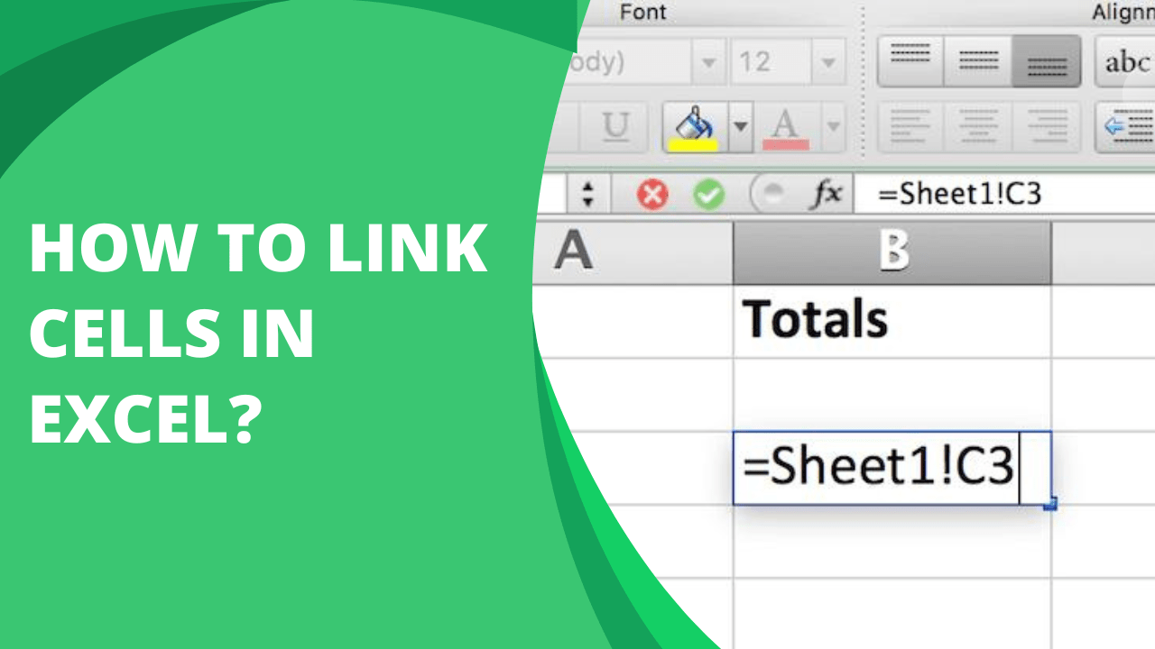 How to Link Cells in Excel Link Data From One Spreadsheet to Another