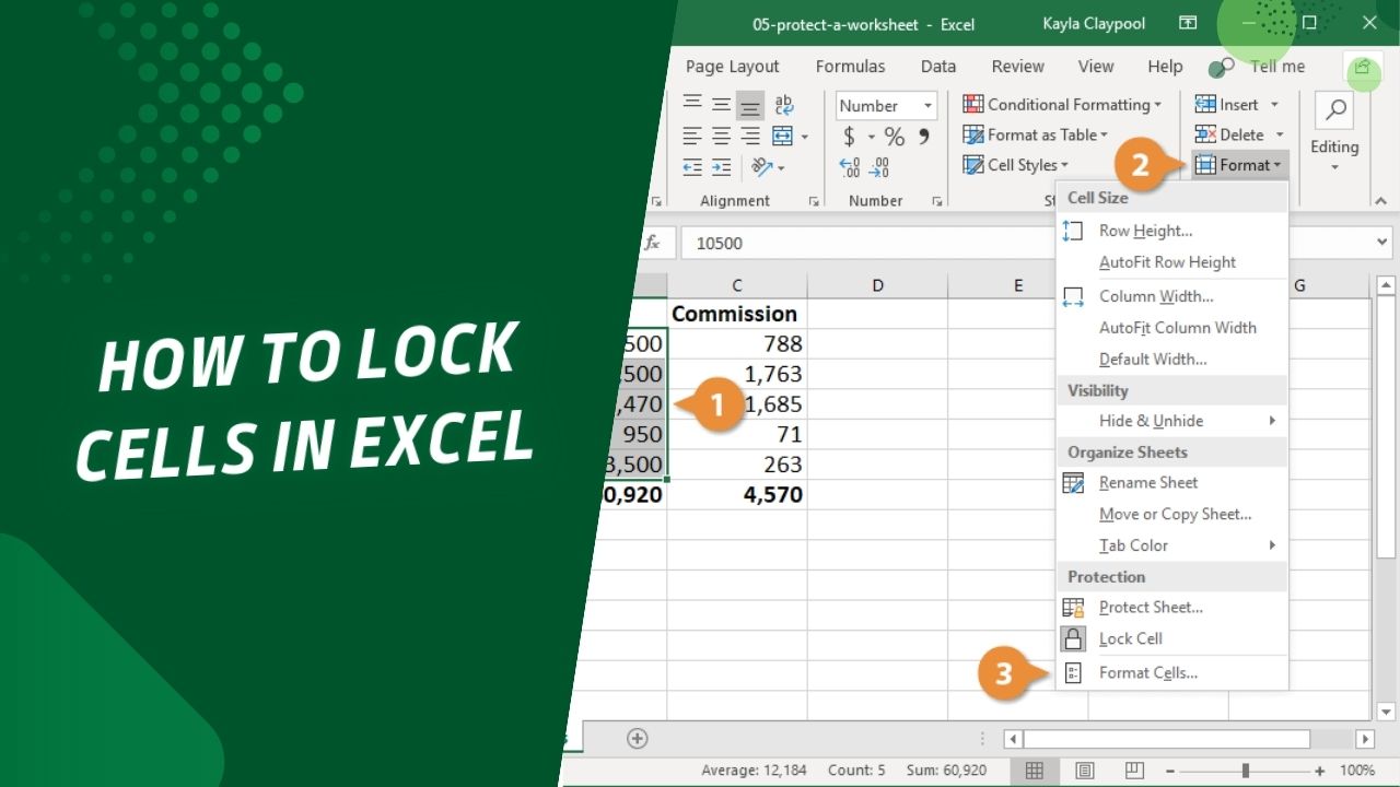 How to Lock Cells in Excel When Scrolling for Data Precision Earn & Excel