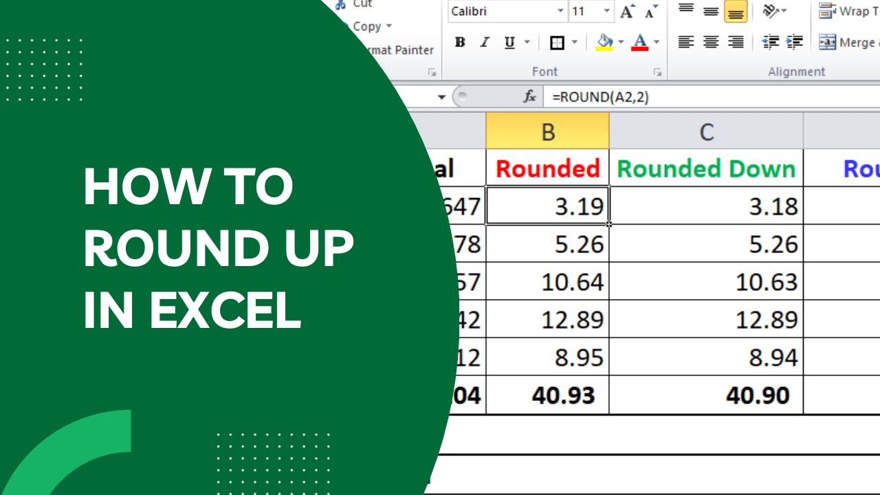 How to Round Up in Excel A Comprehensive Guide to Optimizing Data