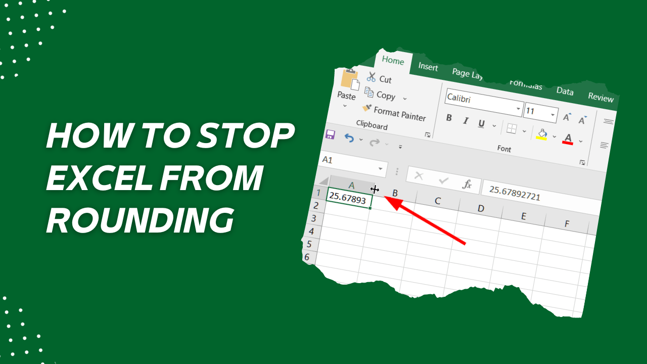 How to Stop Excel from Rounding A Comprehensive Guide Earn & Excel