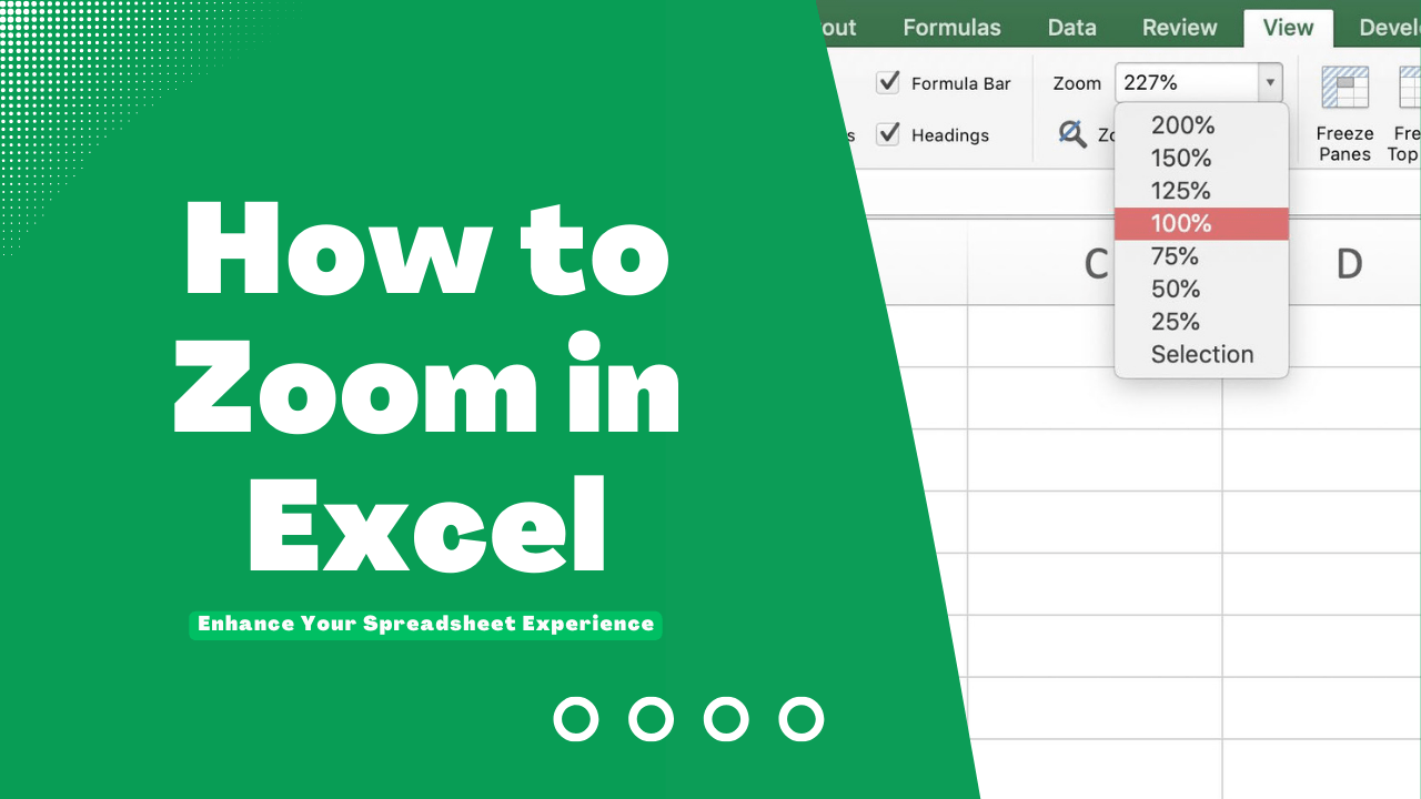 How to Zoom in Excel Enhance Your Spreadsheet Experience Earn & Excel