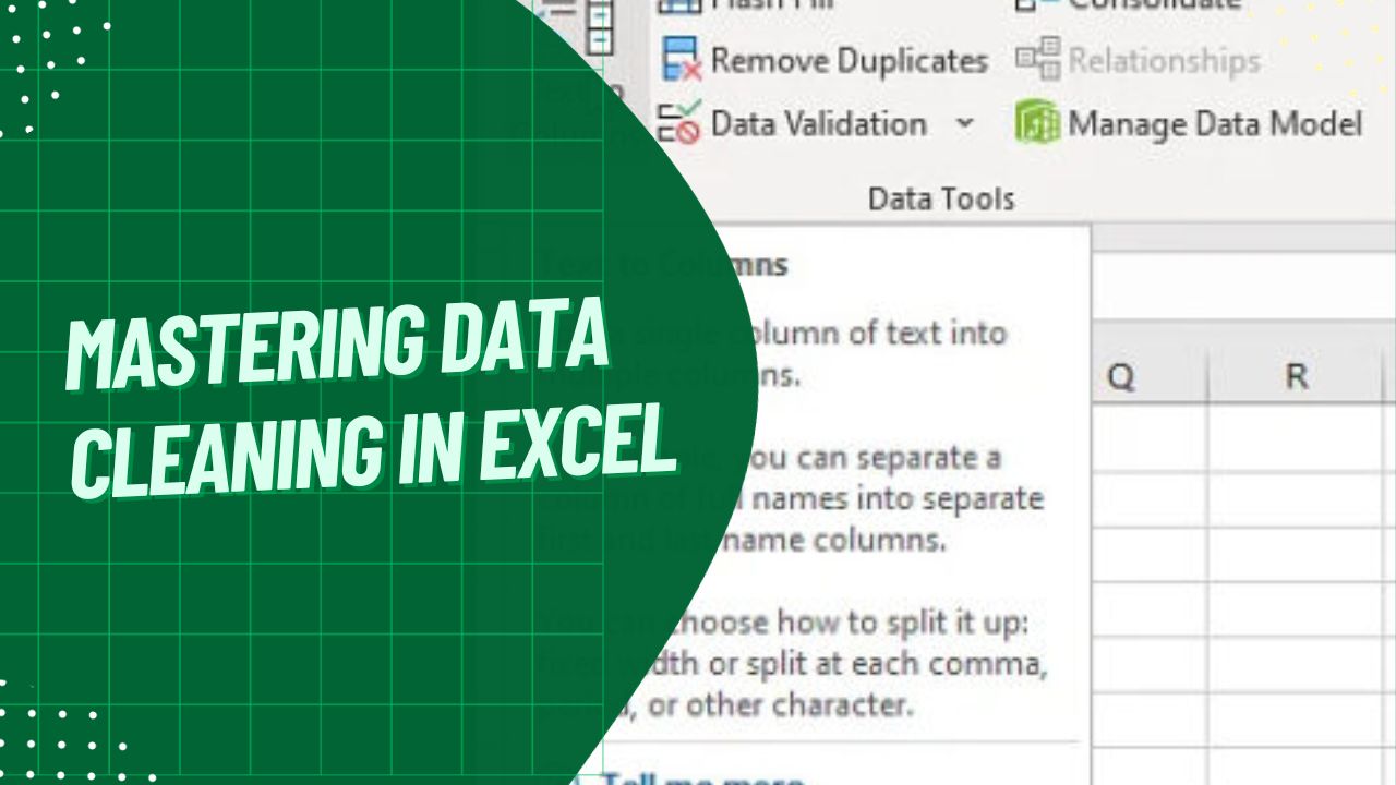 Mastering Data Cleaning in Excel A Comprehensive Guide for Experts Earn & Excel