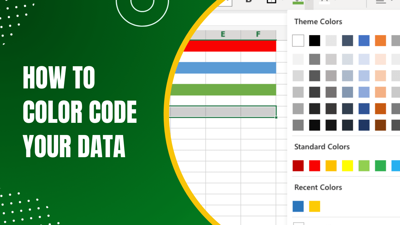 Never Manually Change The Background Color Of Your Excel, 41 OFF