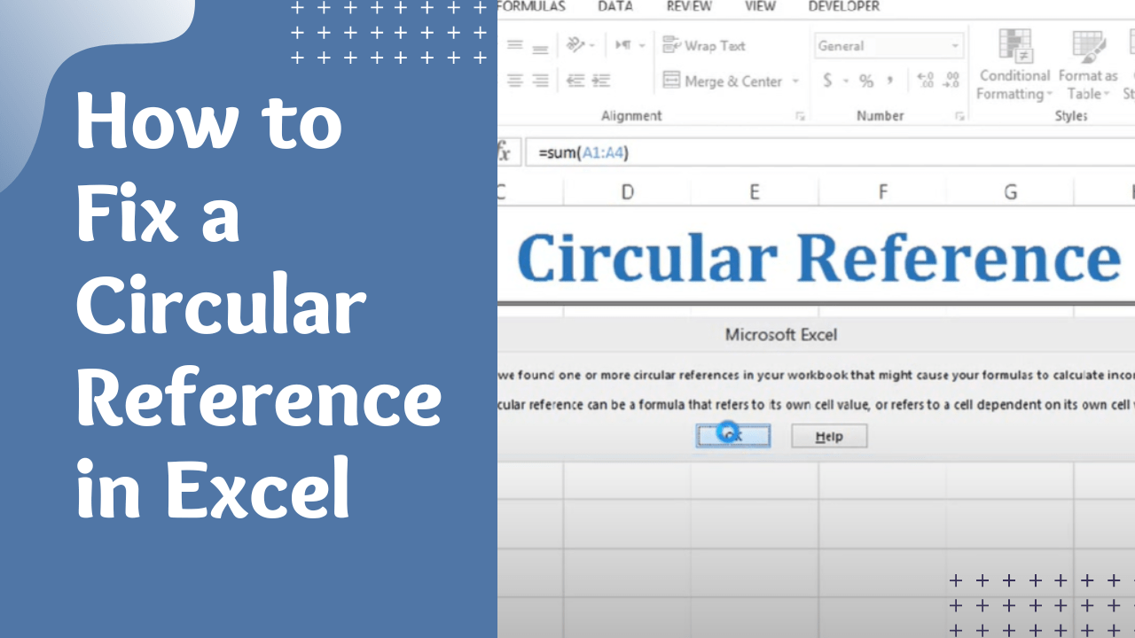 How to Fix a Circular Reference in Excel Earn & Excel