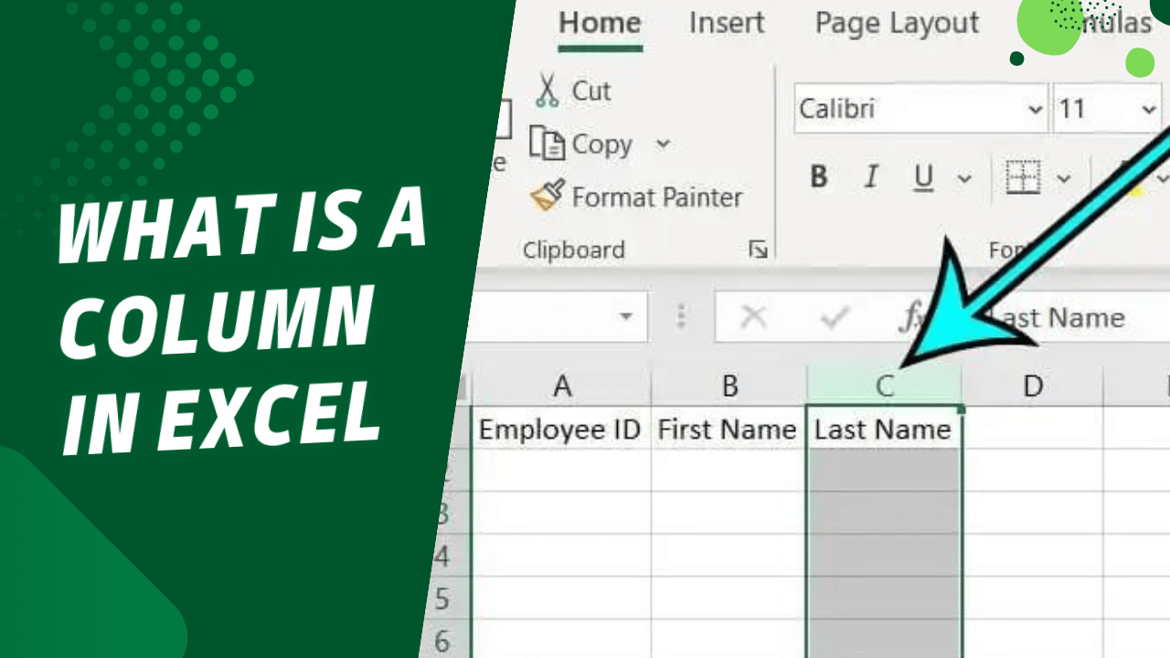 What Is a Column in Excel Complete Guide Earn & Excel